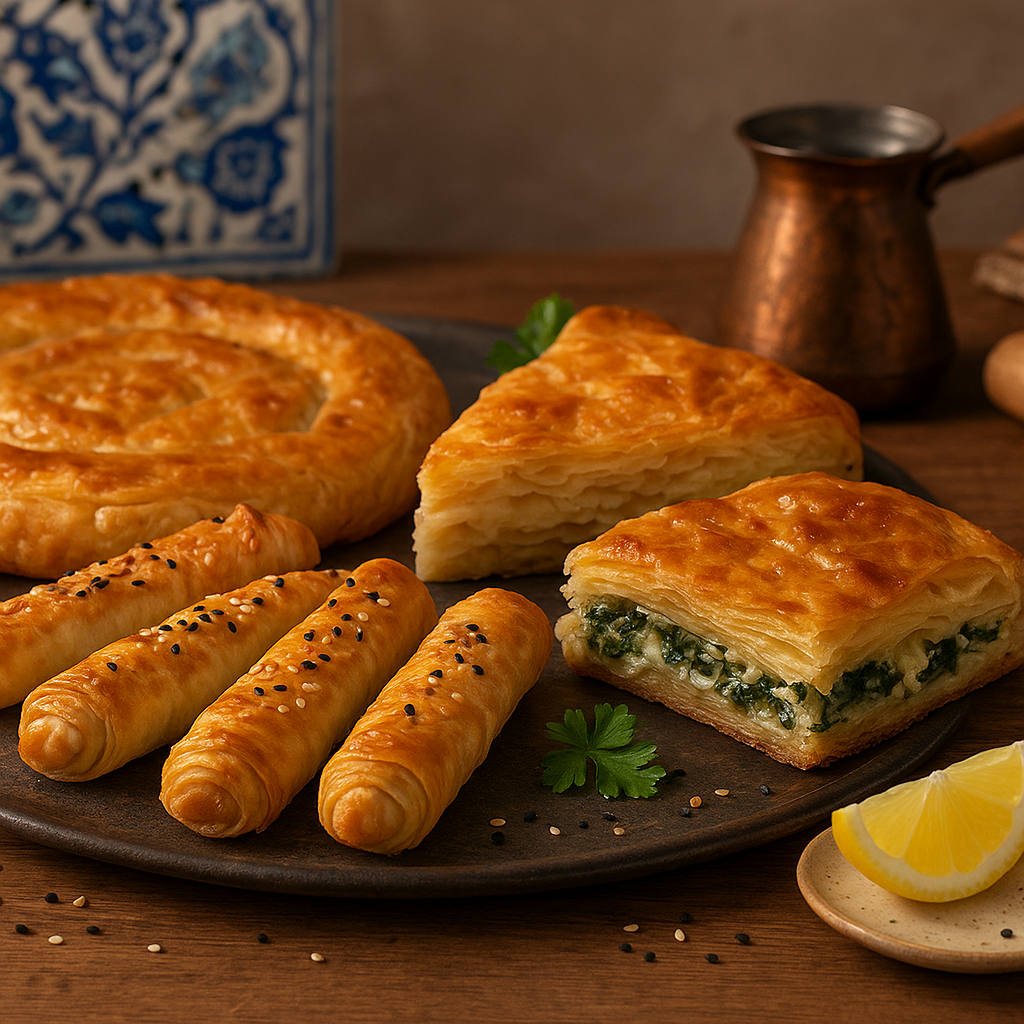 Variedades de börek e importância na culinária turca?