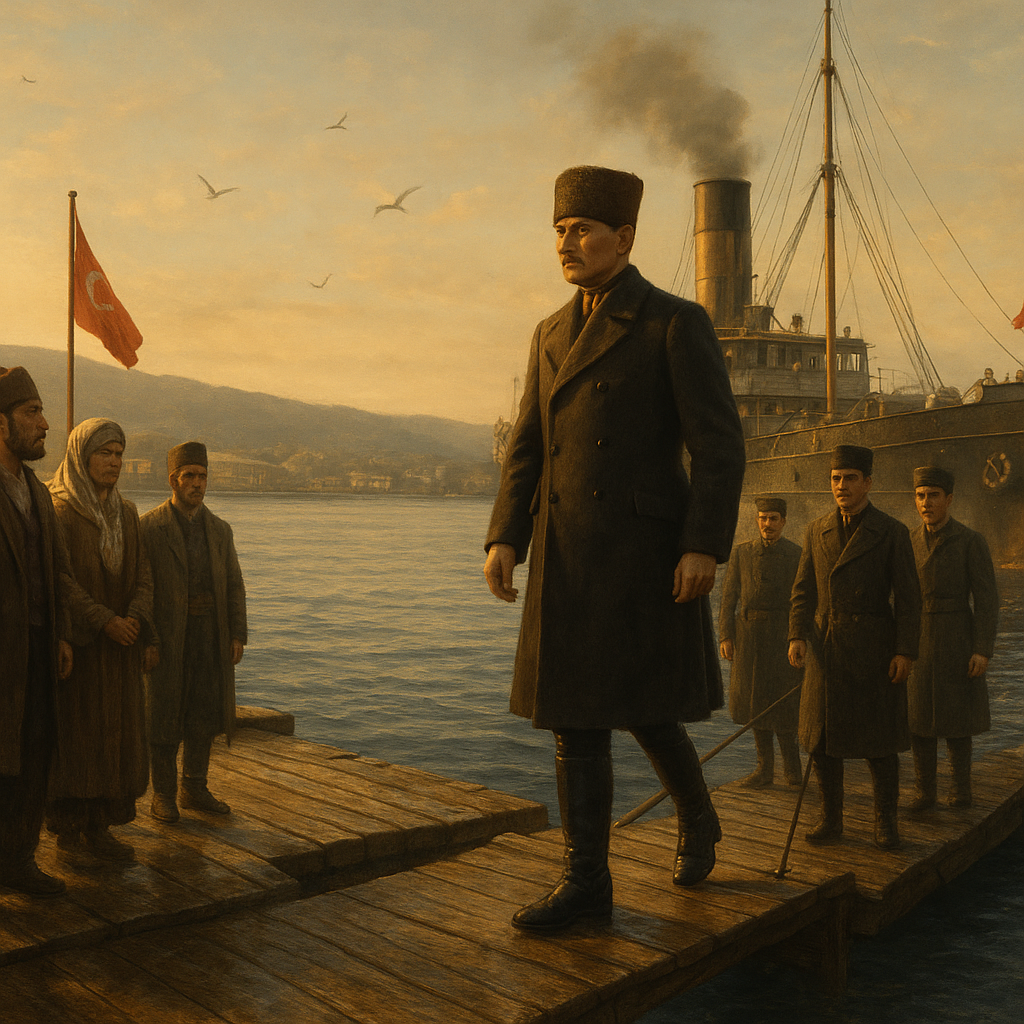 What Was Atatürk's Landing in Samsun in 1919?